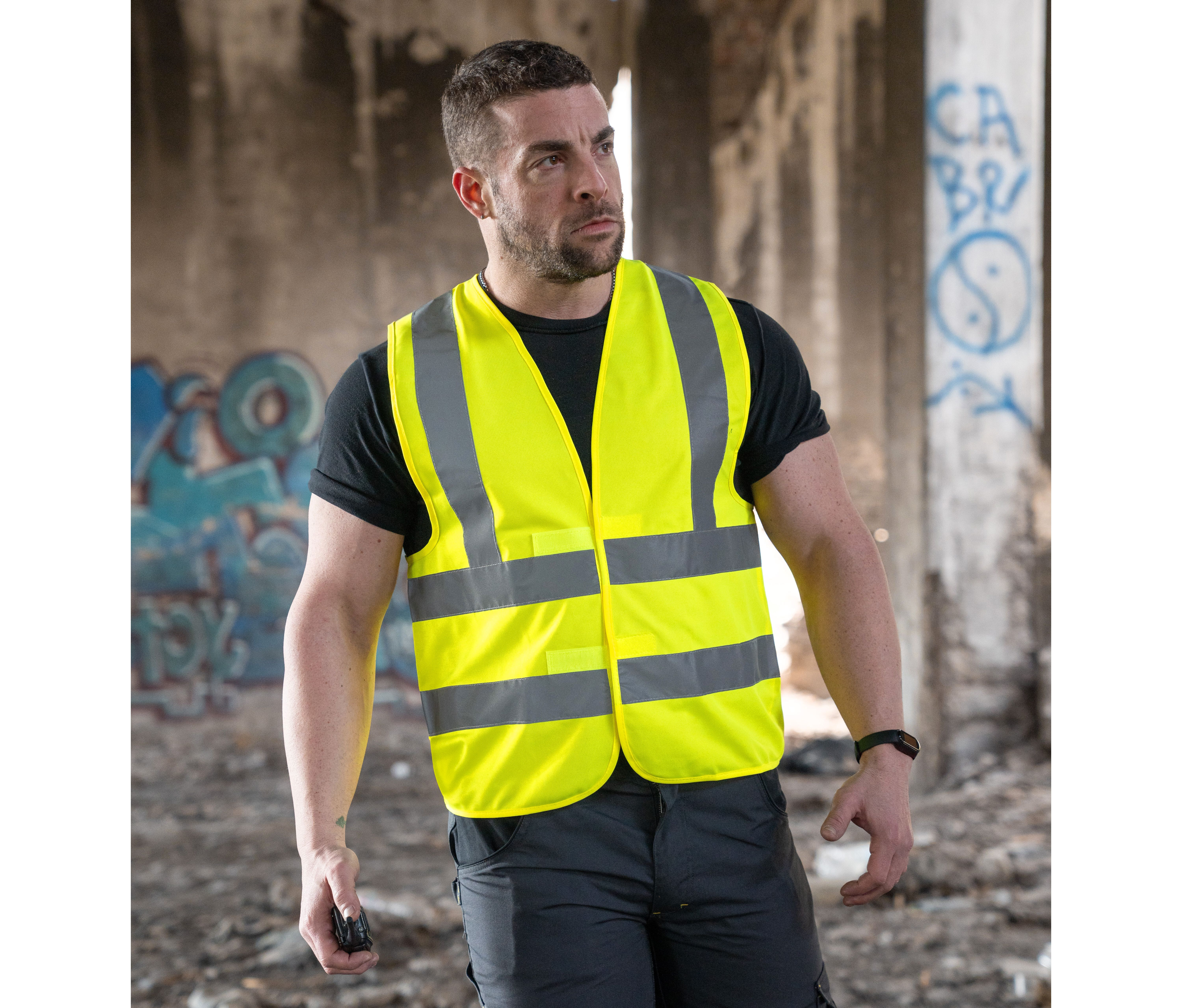 Gilets de sécurité personnalisable KORNTEX SAFETY VEST "HANNOVER"