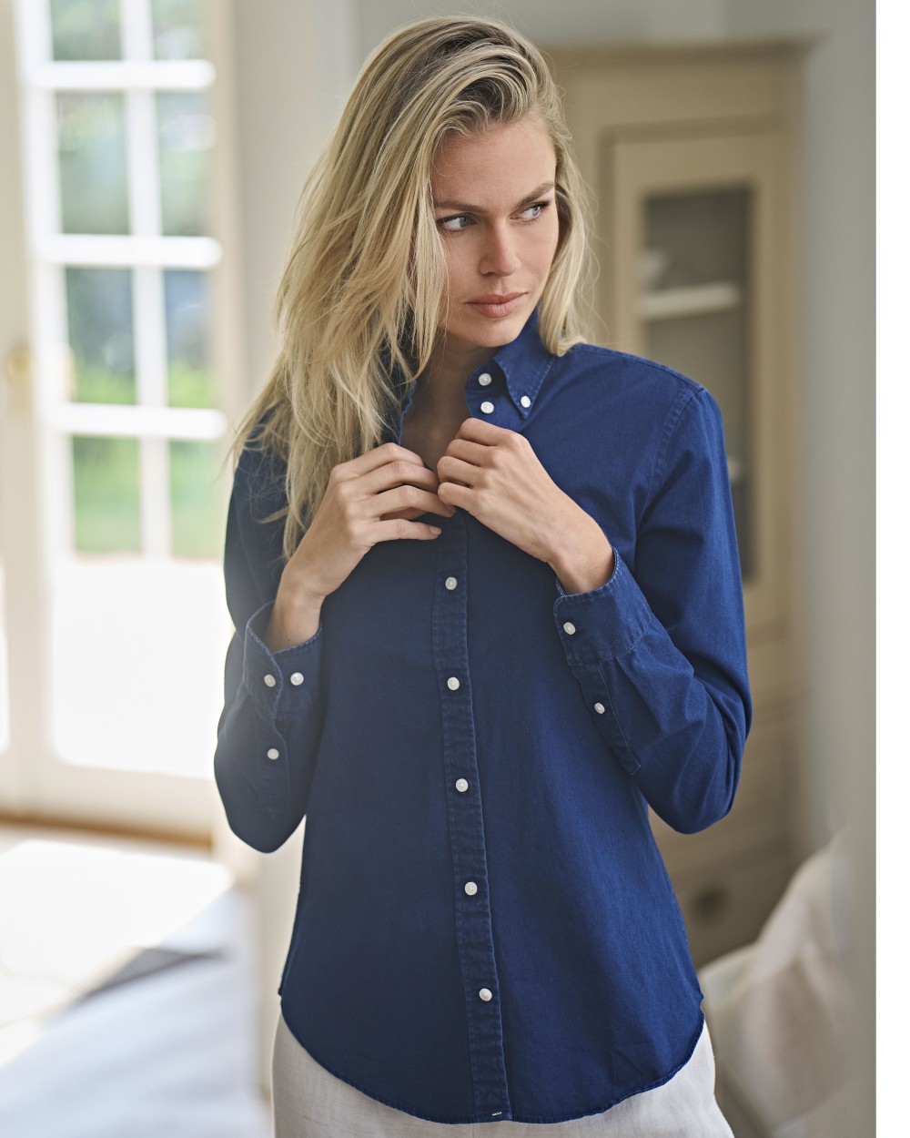 TEE JAYS LADIES CASUAL TWILL SHIRT Hemden personalisierbar