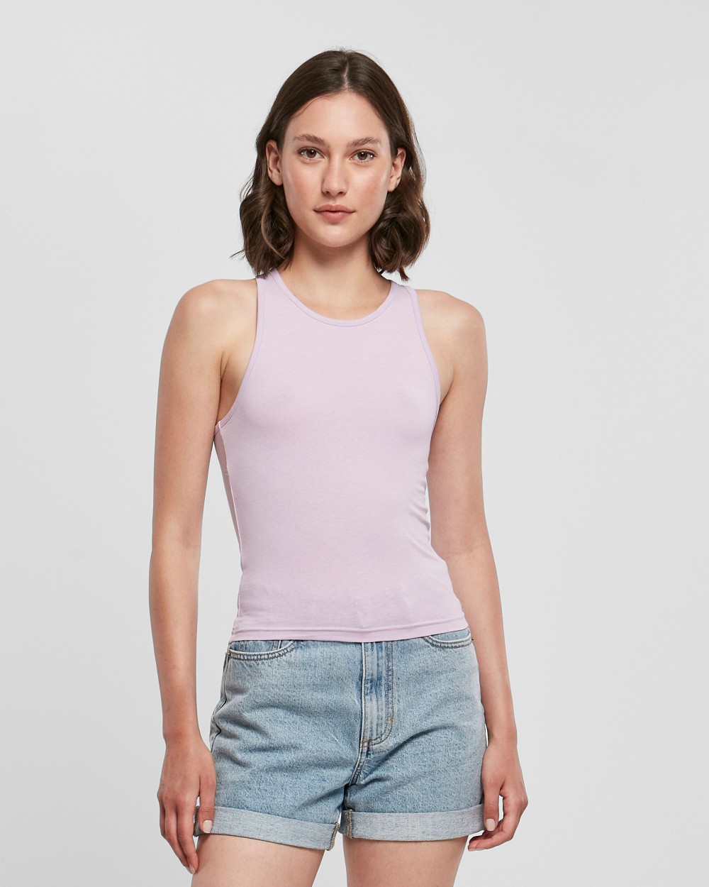 T-Shirts personnalisable BUILD YOUR BRAND LADIES RACER BACK TOP