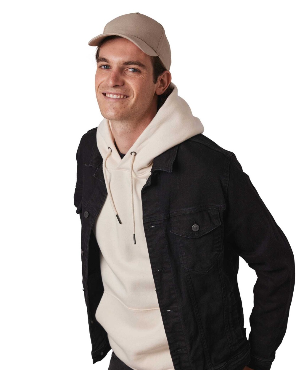 Petjes K-UP Pet in gerecycleerd polyester en katoen K-loop tracking - 5 panelen voor bedrukking &amp; borduring