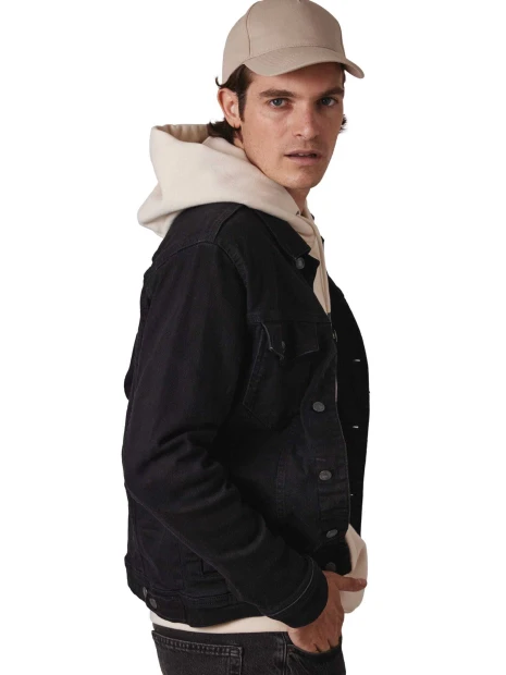 Casquettes à personnaliser K-UP Casquette en coton et polyester recyclés K-loop tracking - 5 panneaux 