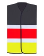 Gilets de sécurité personnalisable KORNTEX National Flag Vest "Pride"