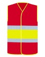 Fluo vestjes KORNTEX National Flag Vest "Pride" voor bedrukking &amp; borduring