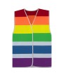 Gilets de sécurité personnalisable KORNTEX National Flag Vest "Pride"