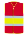 Gilets de sécurité personnalisable KORNTEX National Flag Vest "Pride"