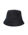 Bucket hats NATIVE SPIRIT Ecologische uniseks ribfluwelen hoed voor bedrukking &amp; borduring
