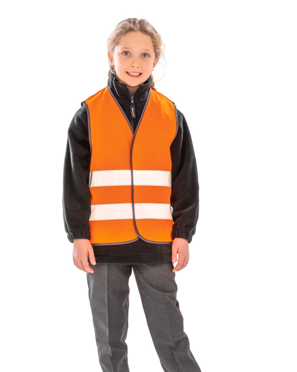 RESULT Core Junior Safety Vest Warnwesten personalisierbar
