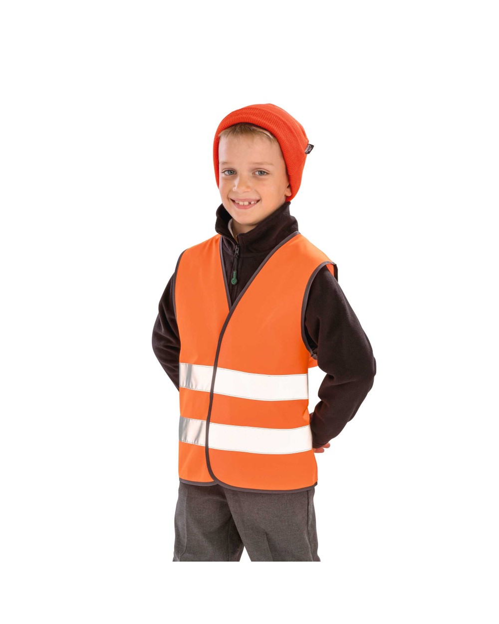RESULT Core Junior Safety Vest Warnwesten personalisierbar