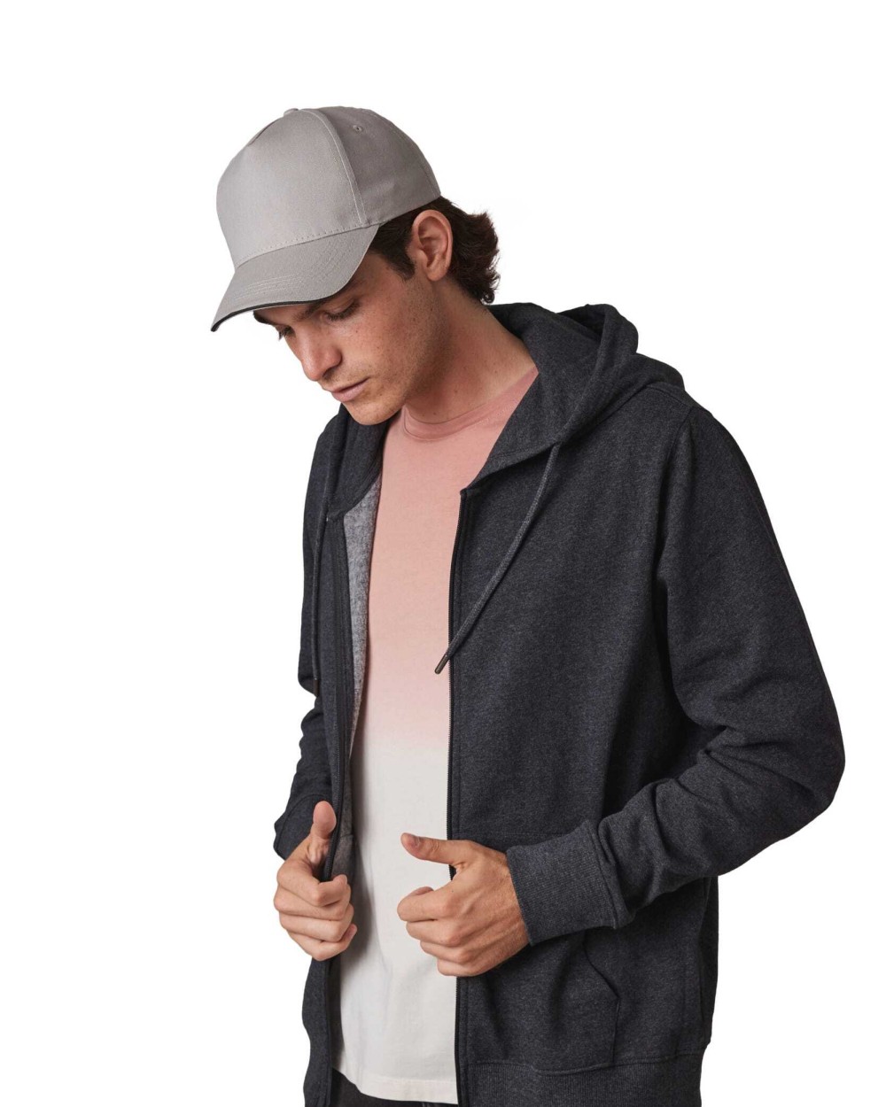 Casquettes personnalisable K-UP Casquette sandwich contrasté - 5 panneaux