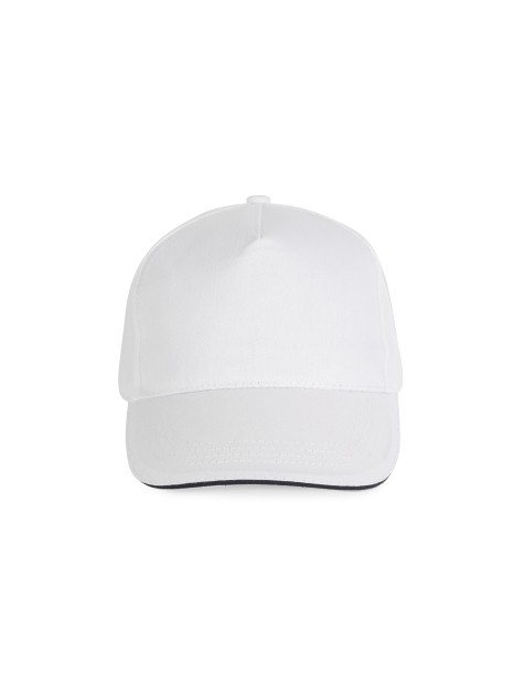 K-UP Casquette sandwich contrasté - 5 panneaux /api/colors/7106f99d-2e20-4f66-8e9f-e598d6240563 personnalisable