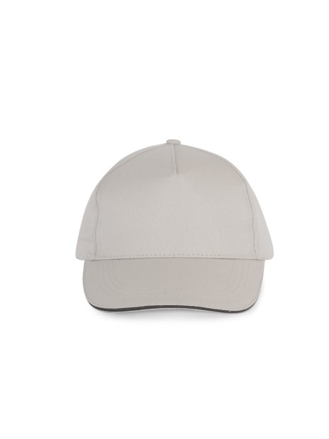 K-UP Casquette sandwich contrasté - 5 panneaux /api/colors/b83fbd35-8617-4ff4-af72-c983f214f6af personnalisable