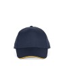 K-UP Casquette sandwich contrasté - 5 panneaux /api/colors/88cba4a0-0ac1-4e82-af5d-b00e170011fe personnalisable