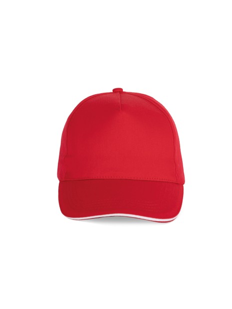 K-UP Casquette sandwich contrasté - 5 panneaux /api/colors/b7356eda-6c72-4d03-829c-6a61c9e04b1f personnalisable