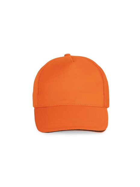 K-UP Casquette sandwich contrasté - 5 panneaux /api/colors/4f7b1862-0afc-43e5-8198-cb734c02d81e personnalisable
