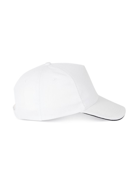 K-UP Casquette sandwich contrasté - 5 panneaux /api/colors/7106f99d-2e20-4f66-8e9f-e598d6240563 personnalisable
