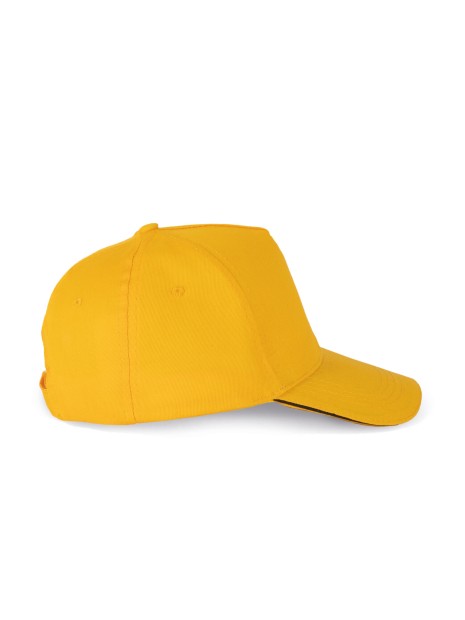 K-UP Casquette sandwich contrasté - 5 panneaux /api/colors/138fcc8f-fcf0-4c23-b454-56b0c139d210 personnalisable