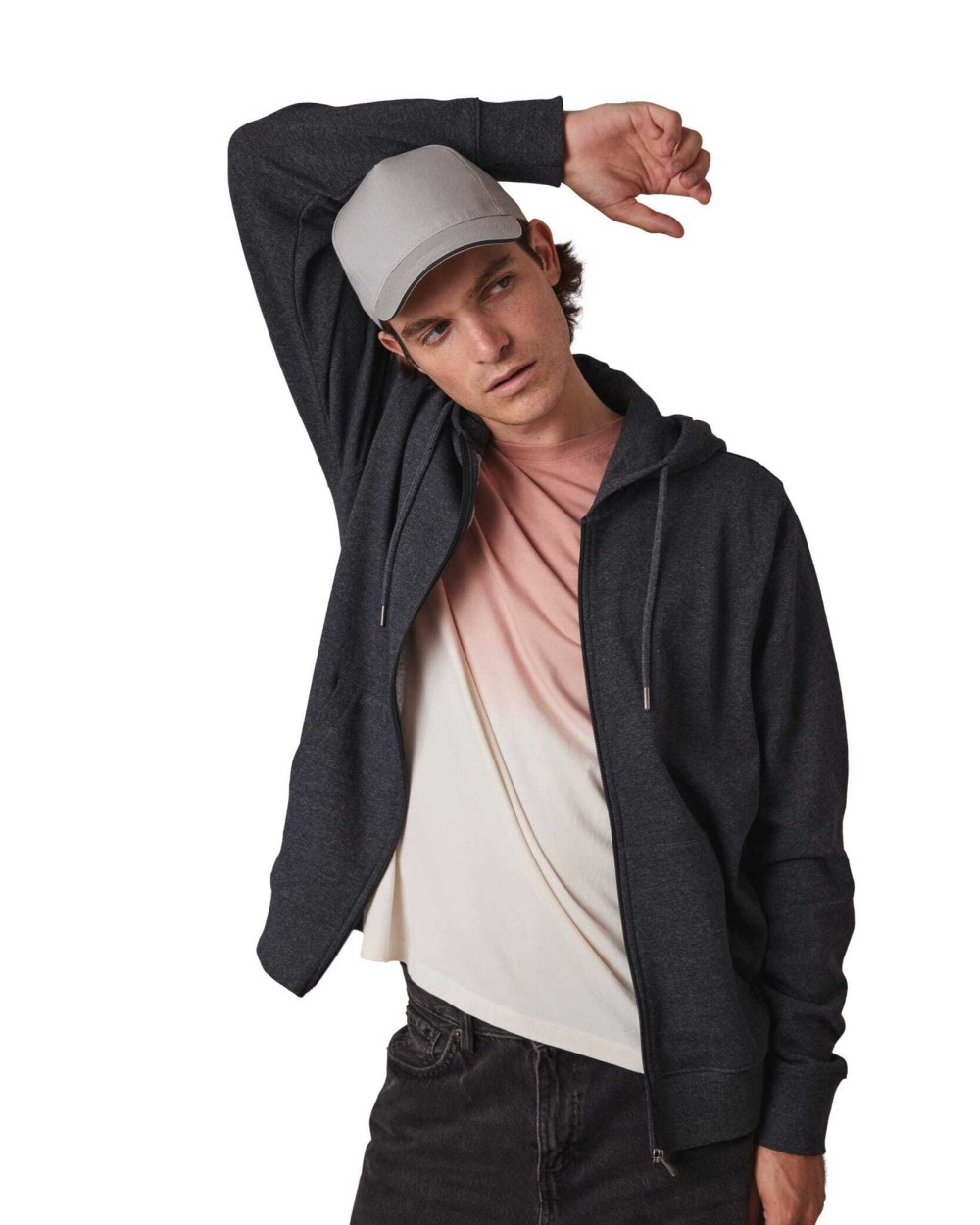 K-UP 5-Panel-Kappe - Kontrast-Sandwichschirm Kappen personalisierbar