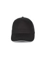 K-UP Casquette sandwich contrasté - 5 panneaux  personnalisable