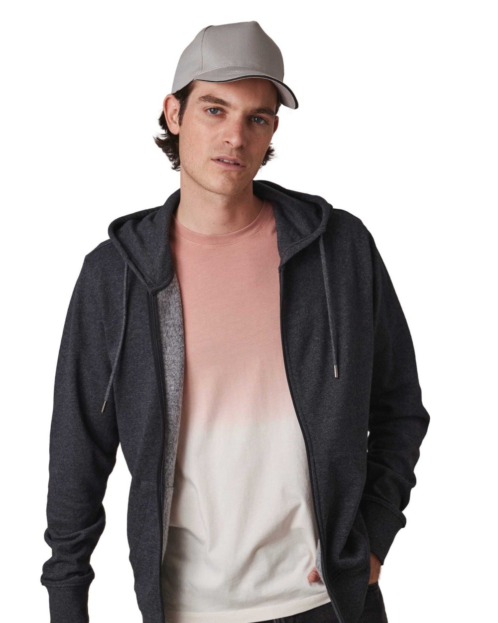 K-UP 5-Panel-Kappe - Kontrast-Sandwichschirm Kappen personalisierbar