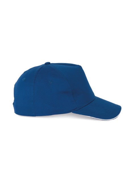 K-UP Casquette sandwich contrasté - 5 panneaux /api/colors/98419da2-a7d0-4737-93fd-8caf97c50292 personnalisable