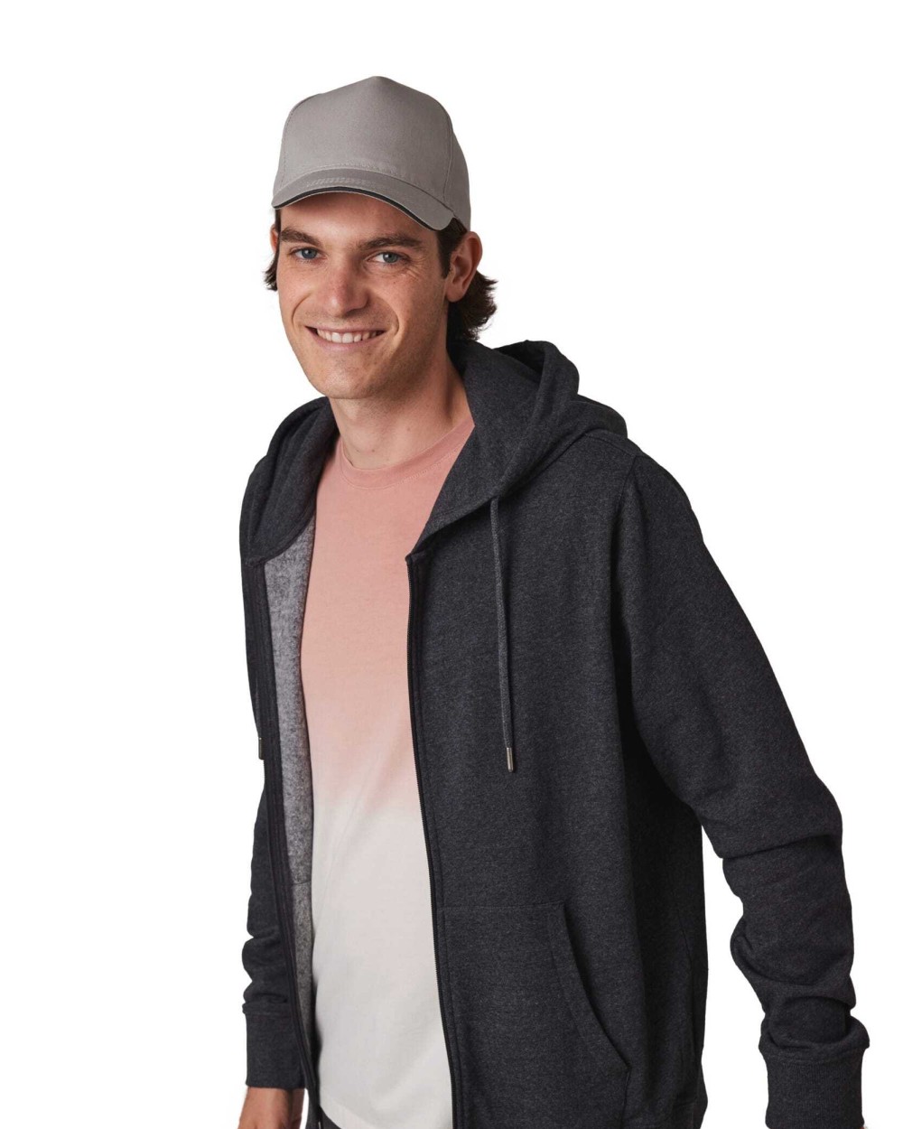 Casquettes personnalisable K-UP Casquette sandwich contrasté - 5 panneaux