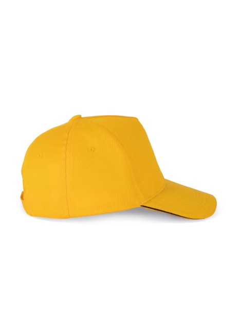 K-UP Casquette sandwich contrasté - 5 panneaux /api/colors/138fcc8f-fcf0-4c23-b454-56b0c139d210 personnalisable