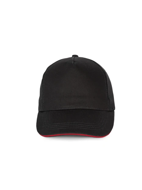 K-UP Casquette sandwich contrasté - 5 panneaux /api/colors/b084ccc6-964d-4c40-a33e-0f276869188a personnalisable