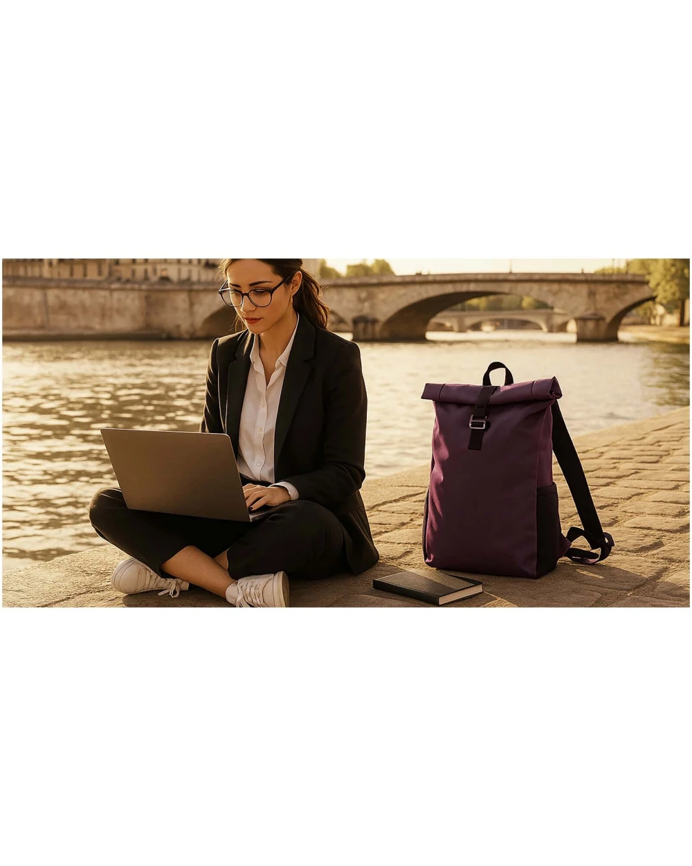 Sacs & Bagagerie personnalisable CITIZEN GREEN Citizen Green Vanguard recycled backpack