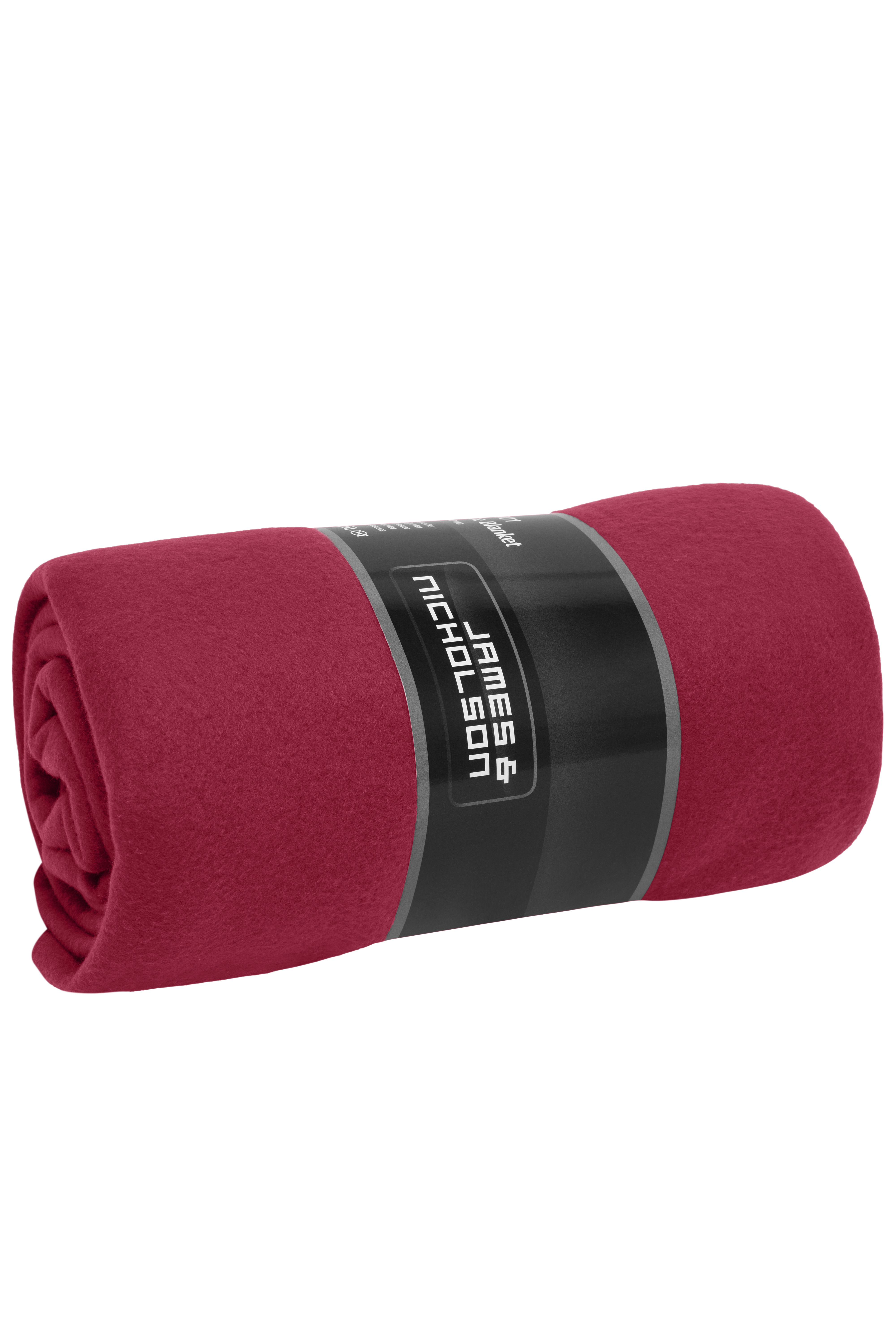 Fleecedekens JAMES & NICHOLSON Fleece Blanket voor bedrukking &amp; borduring