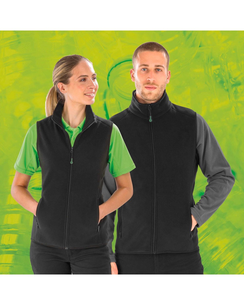 Polar Fleeces RESULT Gerecyclede bodywarmer voor bedrukking &amp; borduring