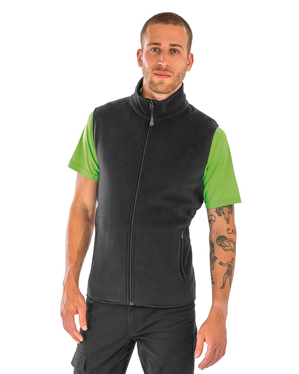 Laines polaires personnalisable RESULT Gilet bodywarmer recyclé