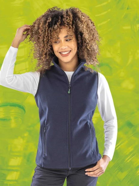 Laines polaires à personnaliser RESULT Gilet bodywarmer recyclé 