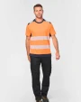 T-shirts WK. DESIGNED TO WORK Gerecycled veiligheids-T-shirt ronde hals korte mouwen unisex voor bedrukking &amp; borduring