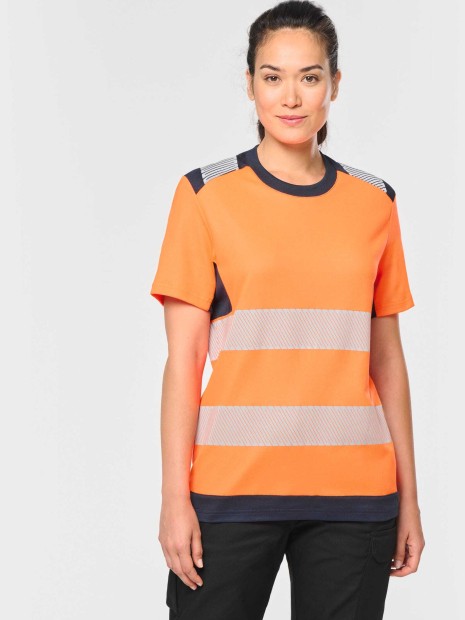 T-Shirts à personnaliser WK. DESIGNED TO WORK T-shirt de sécurité recyclé manches courtes unisexe 