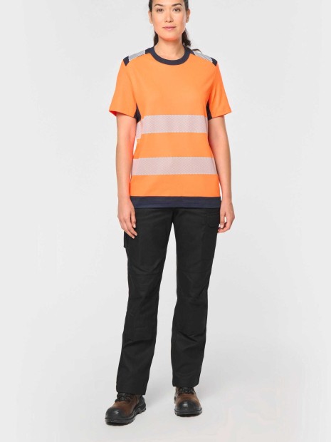 T-Shirts à personnaliser WK. DESIGNED TO WORK T-shirt de sécurité recyclé manches courtes unisexe 