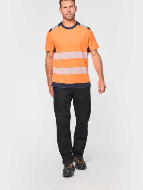 T-Shirts à personnaliser WK. DESIGNED TO WORK T-shirt de sécurité recyclé manches courtes unisexe 