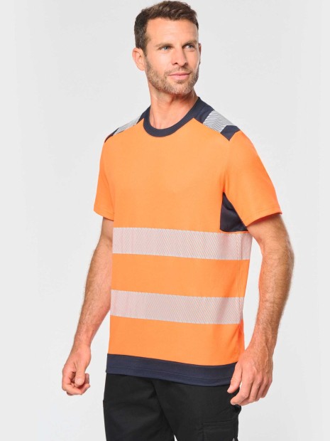 T-Shirts à personnaliser WK. DESIGNED TO WORK T-shirt de sécurité recyclé manches courtes unisexe 