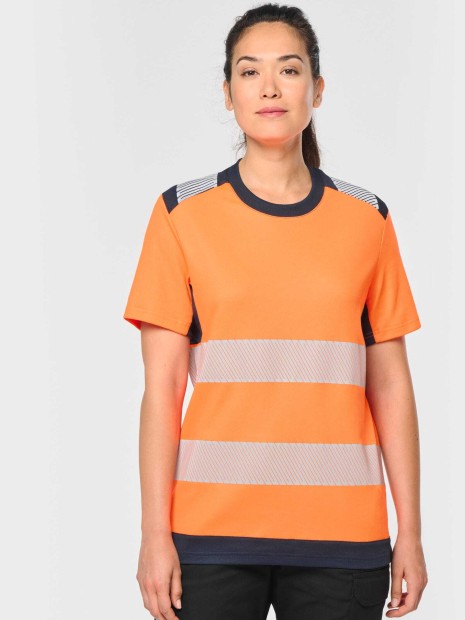 T-Shirts à personnaliser WK. DESIGNED TO WORK T-shirt de sécurité recyclé manches courtes unisexe 