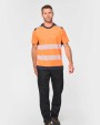 T-shirts WK. DESIGNED TO WORK Gerecycled veiligheids-T-shirt ronde hals korte mouwen unisex voor bedrukking &amp; borduring