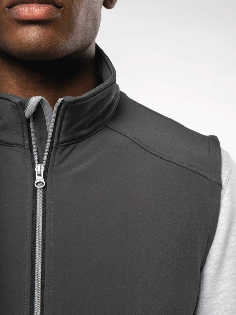 Softshells à personnaliser KARIBAN Bodywarmer softshell 2 couches homme 