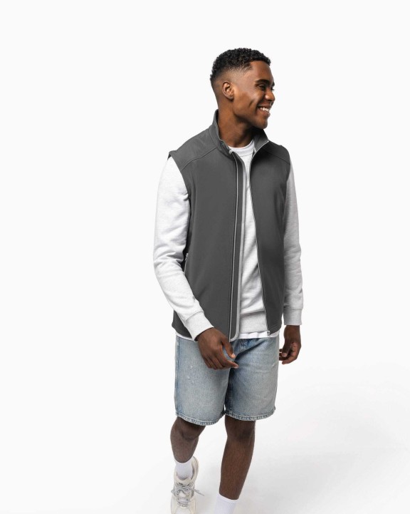 Softshells personnalisable KARIBAN Bodywarmer softshell 2 couches homme