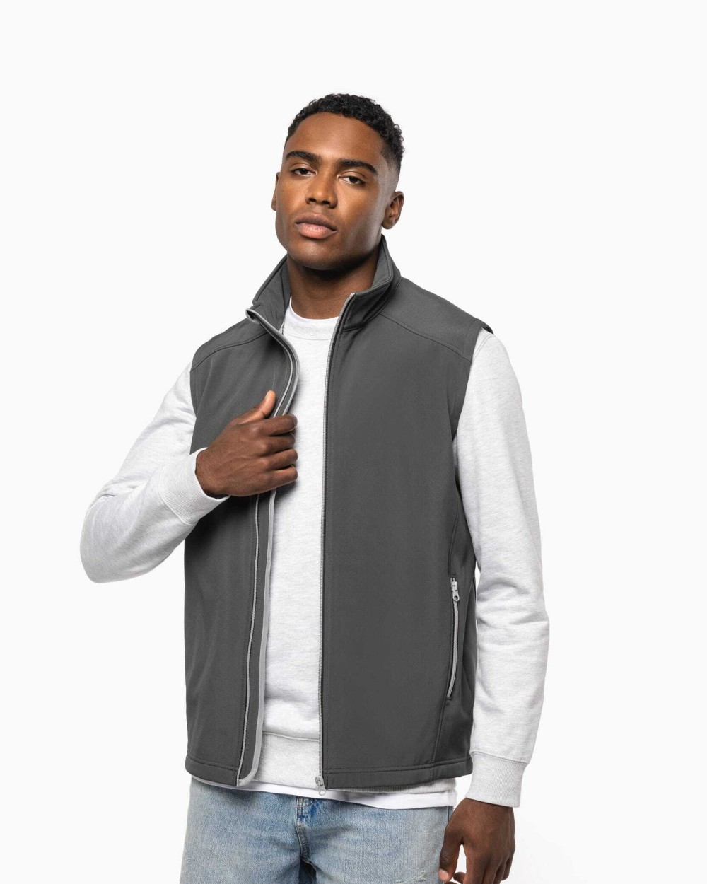 Softshells KARIBAN 2-laagse softshell-bodywarmer voor bedrukking &amp; borduring