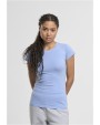 T-Shirts personnalisable BUILD YOUR BRAND Ladies Basic Stretch Tee