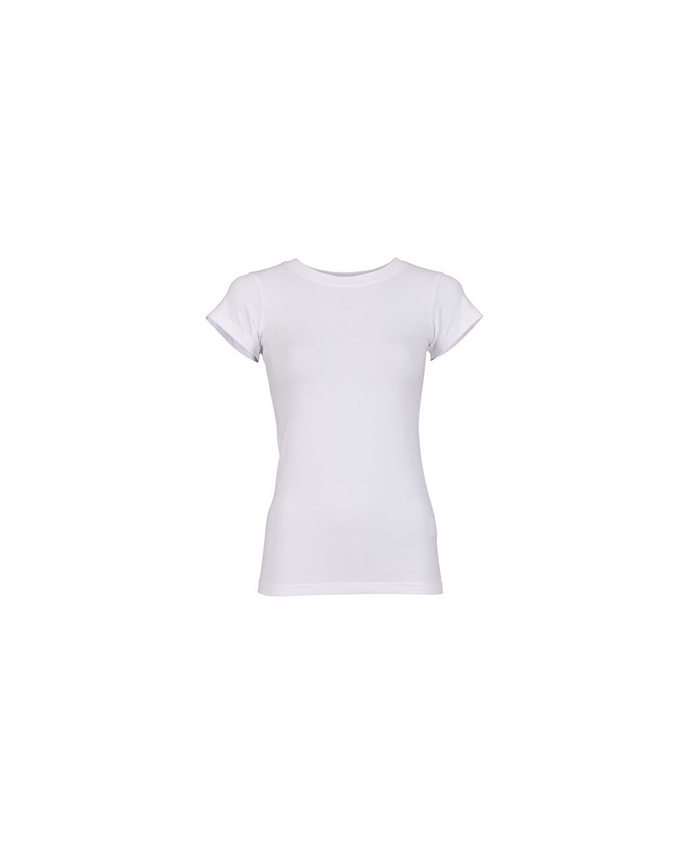 T-shirts BUILD YOUR BRAND Ladies Basic Stretch Tee voor bedrukking &amp; borduring