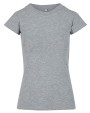 T-shirts BUILD YOUR BRAND Ladies Basic Stretch Tee voor bedrukking &amp; borduring