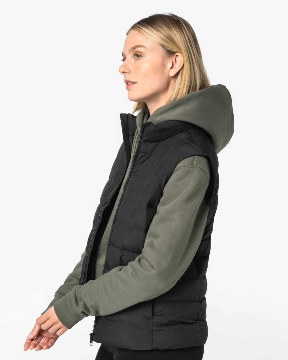 NATIVE SPIRIT Umweltfreundlicher, gesteppter Damen-Bodywarmer Jacken personalisierbar