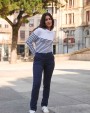 Pantalons personnalisable FRONT ROW Pantalon Chino Stretch Femme