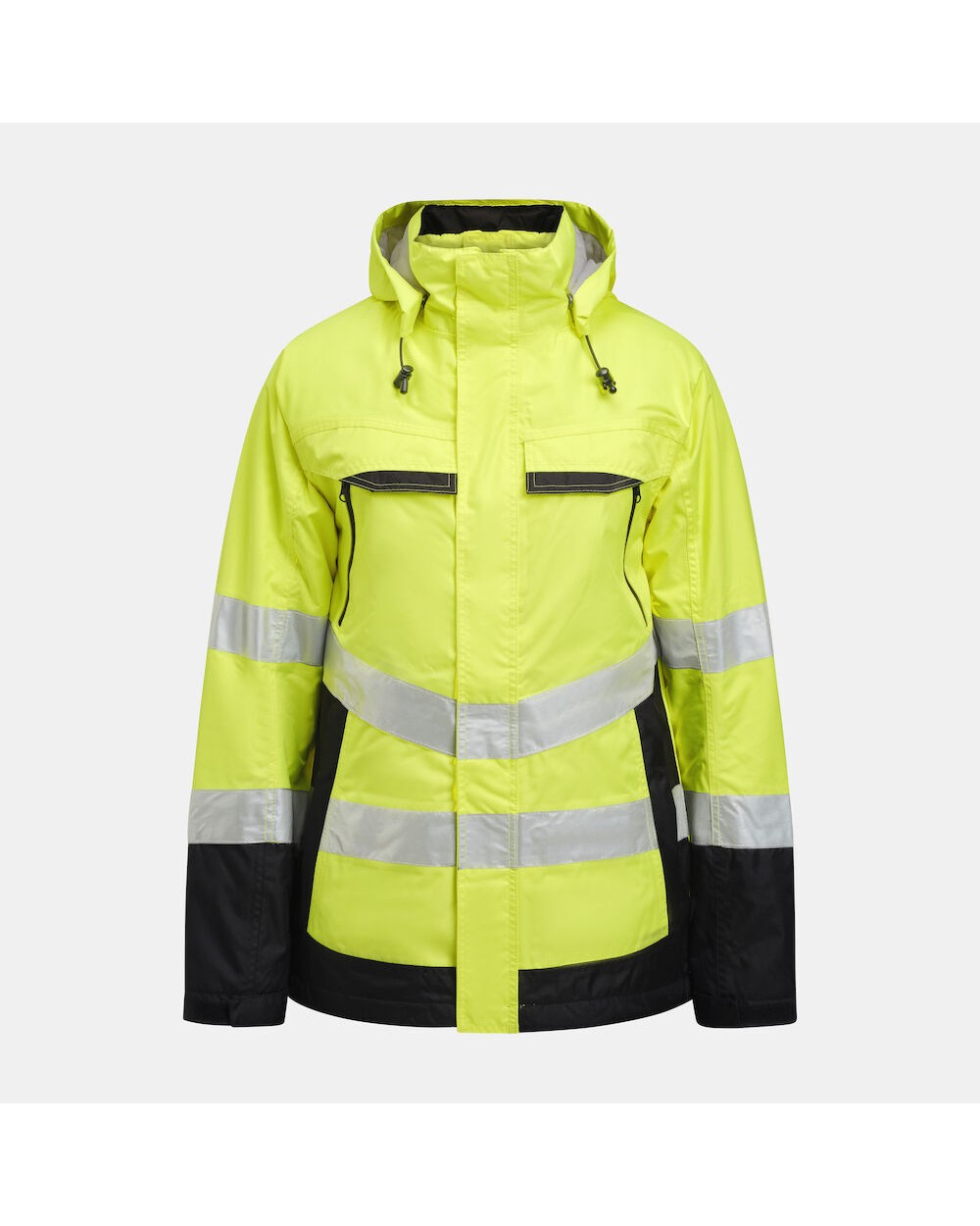 JOBMAN 1383 Gefütterte Shelljacke Hi-Vis Jacken personalisierbar
