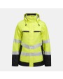 Jassen JOBMAN 1383 Hi-Vis Lined Jacket voor bedrukking &amp; borduring