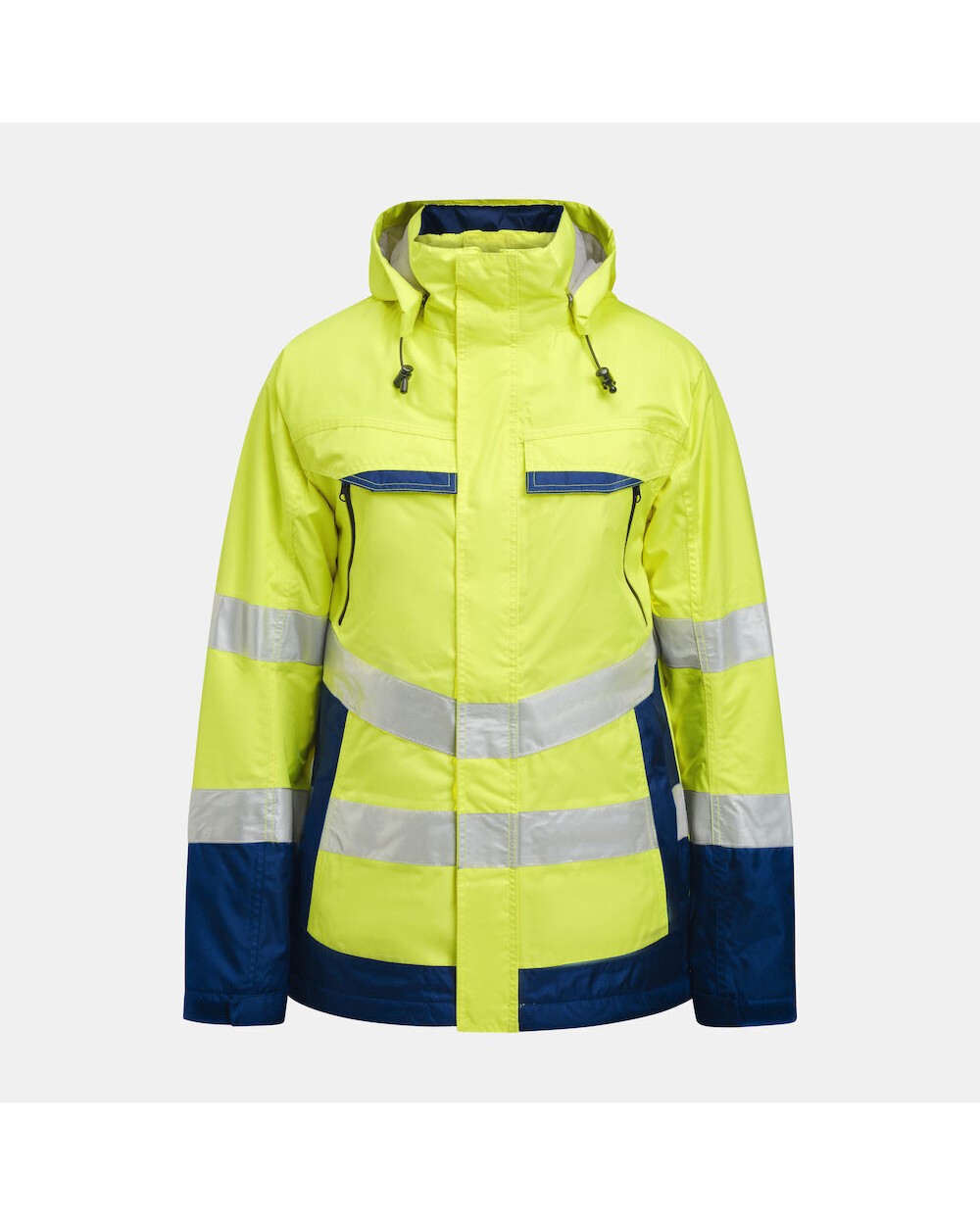 Jassen JOBMAN 1383 Hi-Vis Lined Jacket voor bedrukking &amp; borduring